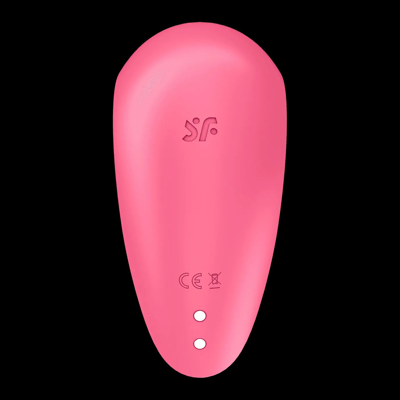 Puissant stimulateur clitoridien magnétique ondes pression silencieux rose