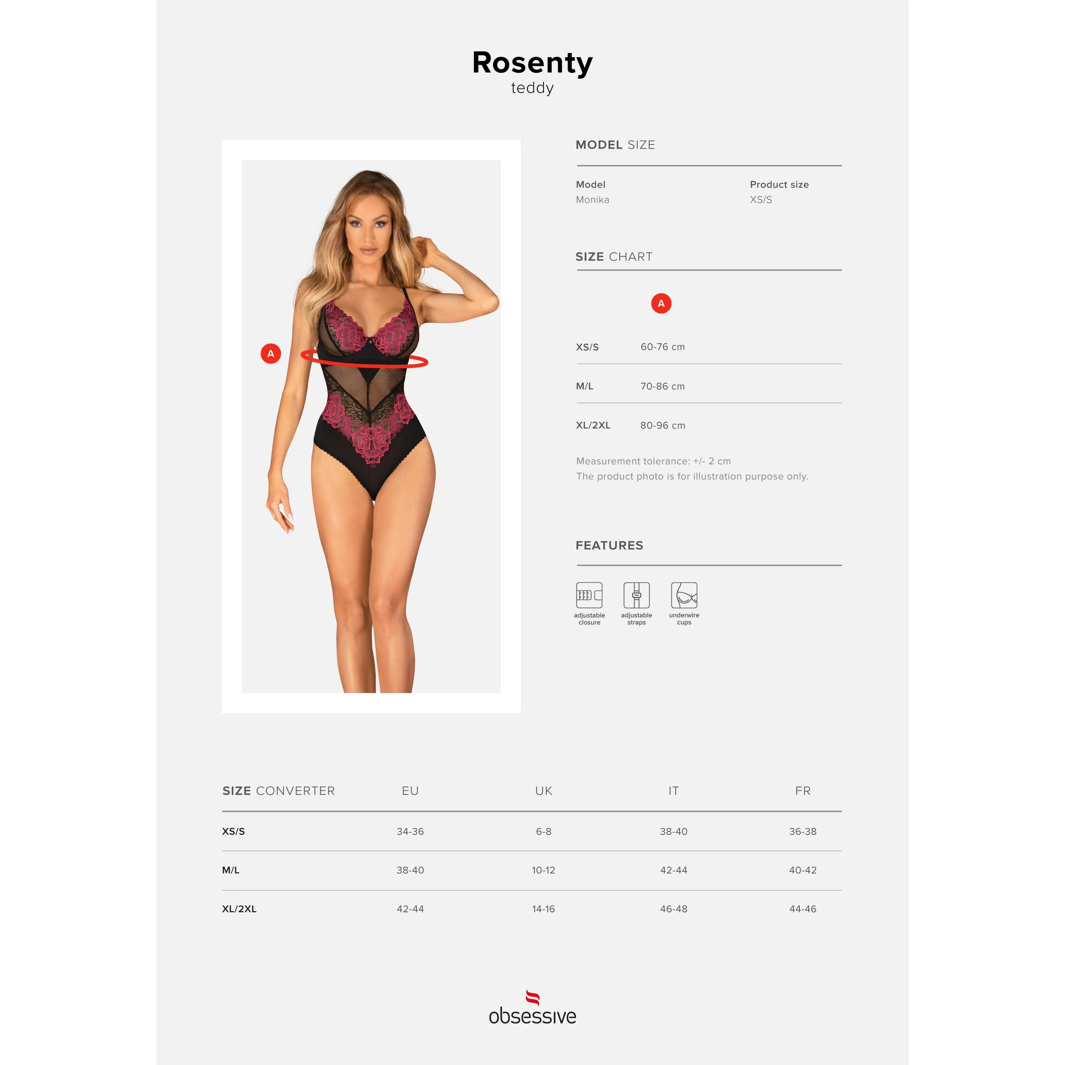 Body lingerie noir inky motifs floraux élégants, ajustement parfait, sublimant les courbes pour une allure confiante.