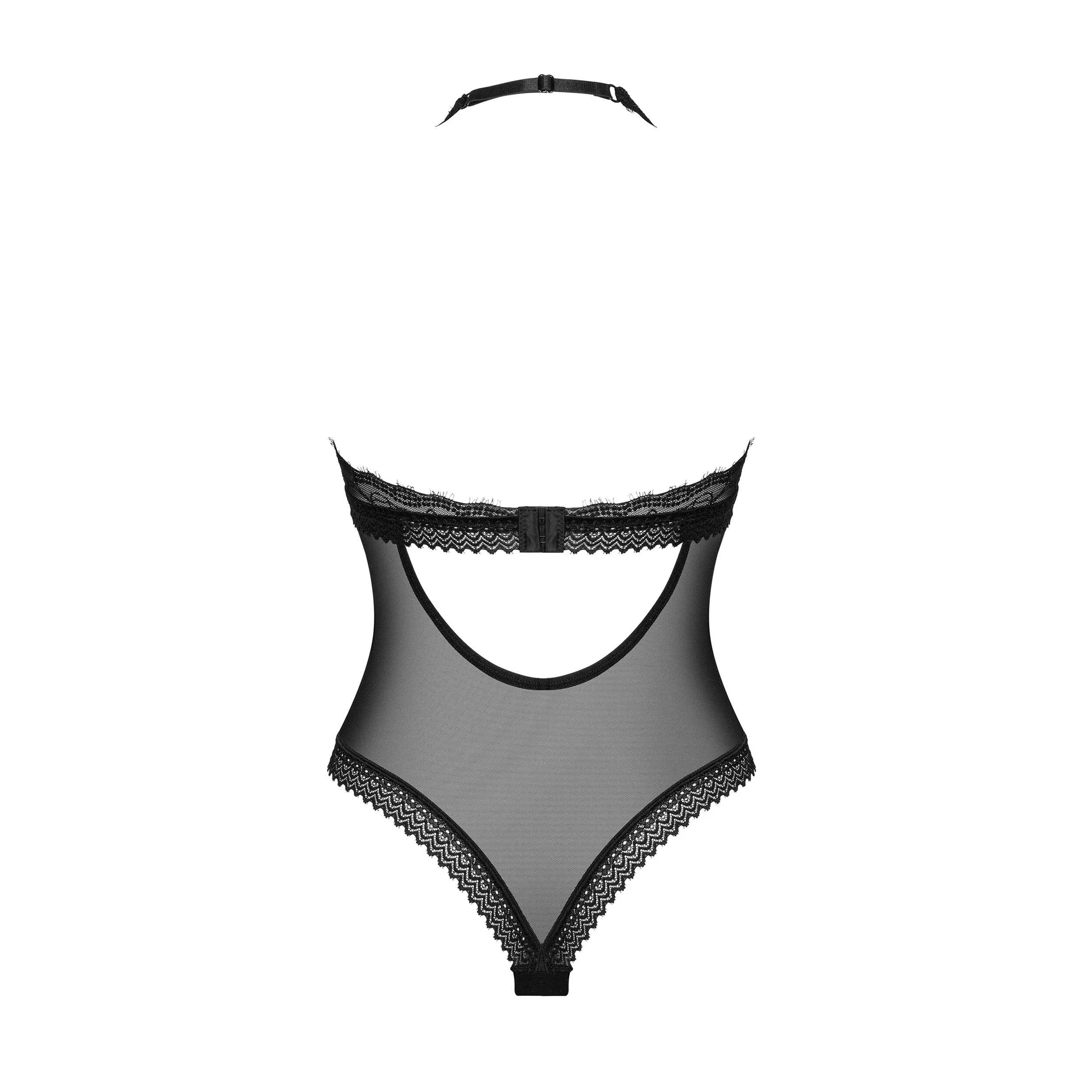 Medilla body noir sensuel dentelle bretelles réglables confort ajusté élégant