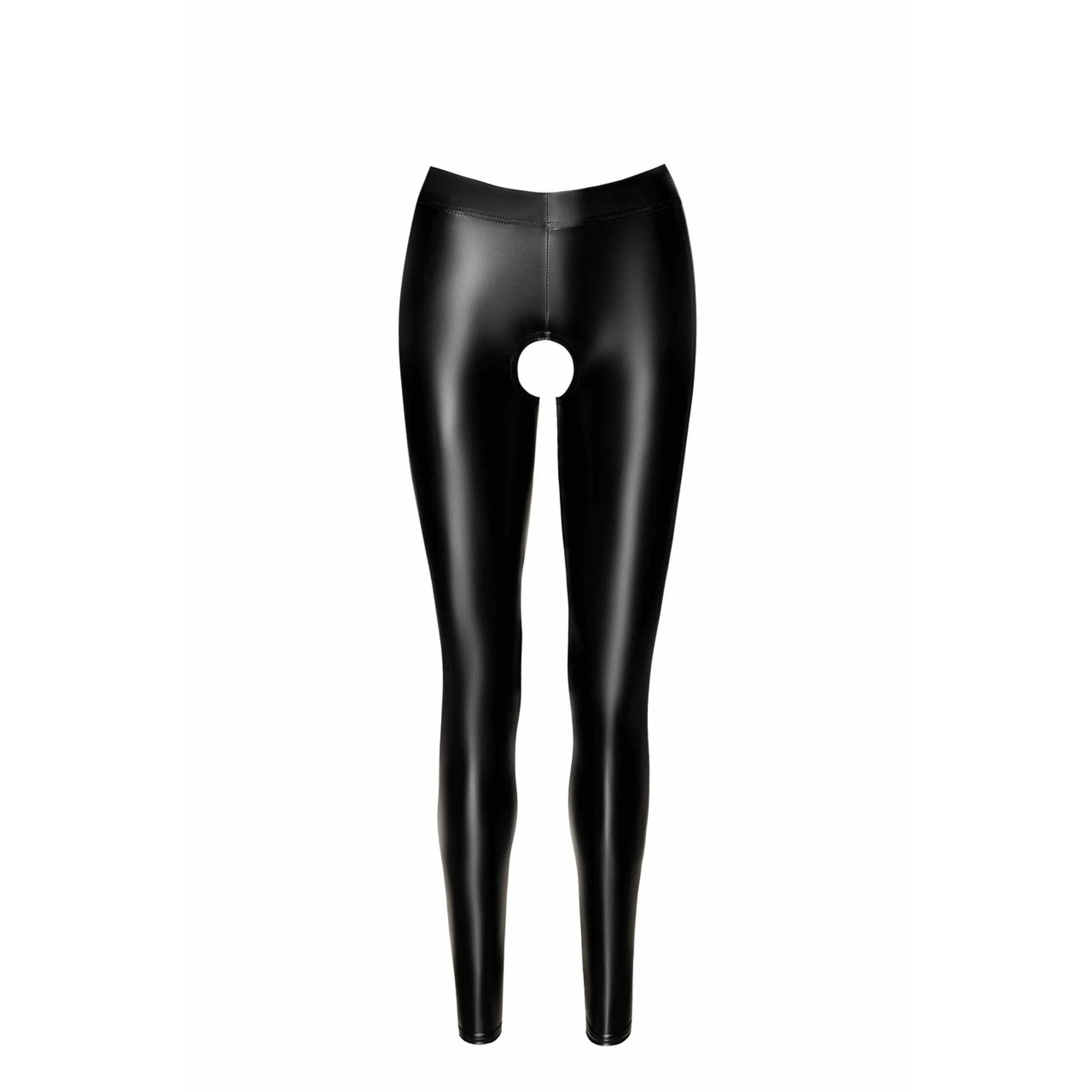 legging wetlook Taboo audacieux entrejambe ouvert allure moderne