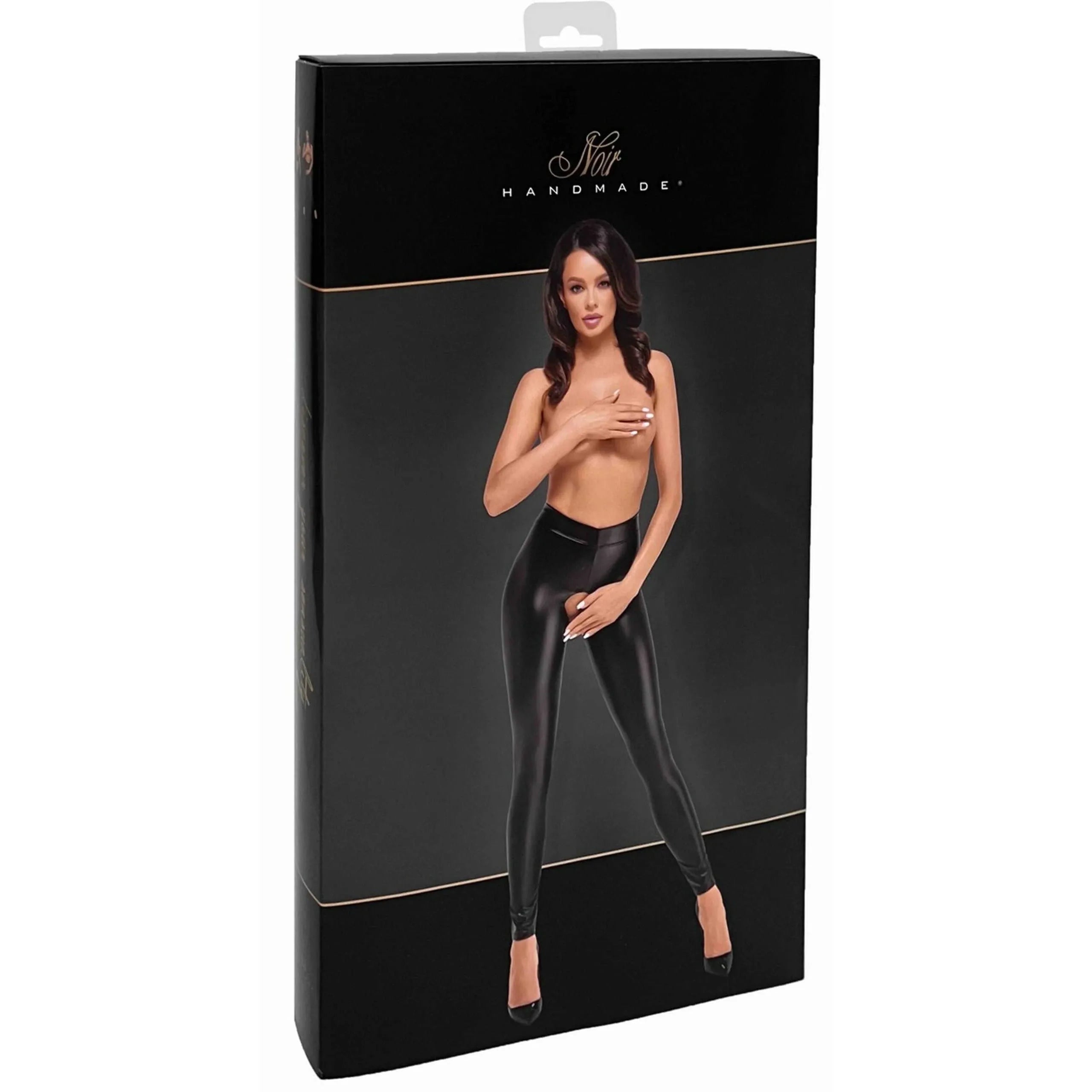 legging wetlook Taboo audacieux entrejambe ouvert allure moderne