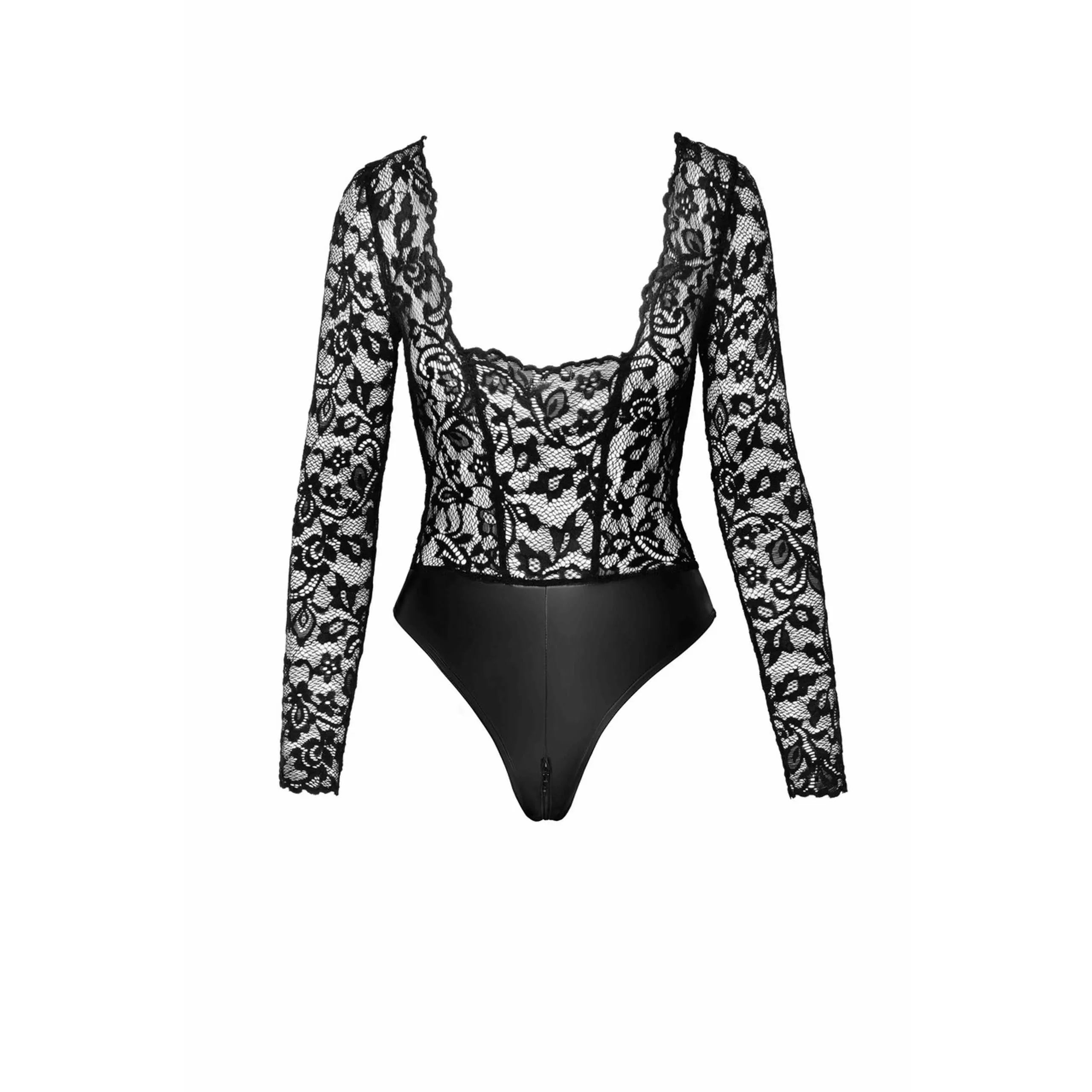 robe midi dentelle élastique fermeture éclair wetlook transparent séduisant
