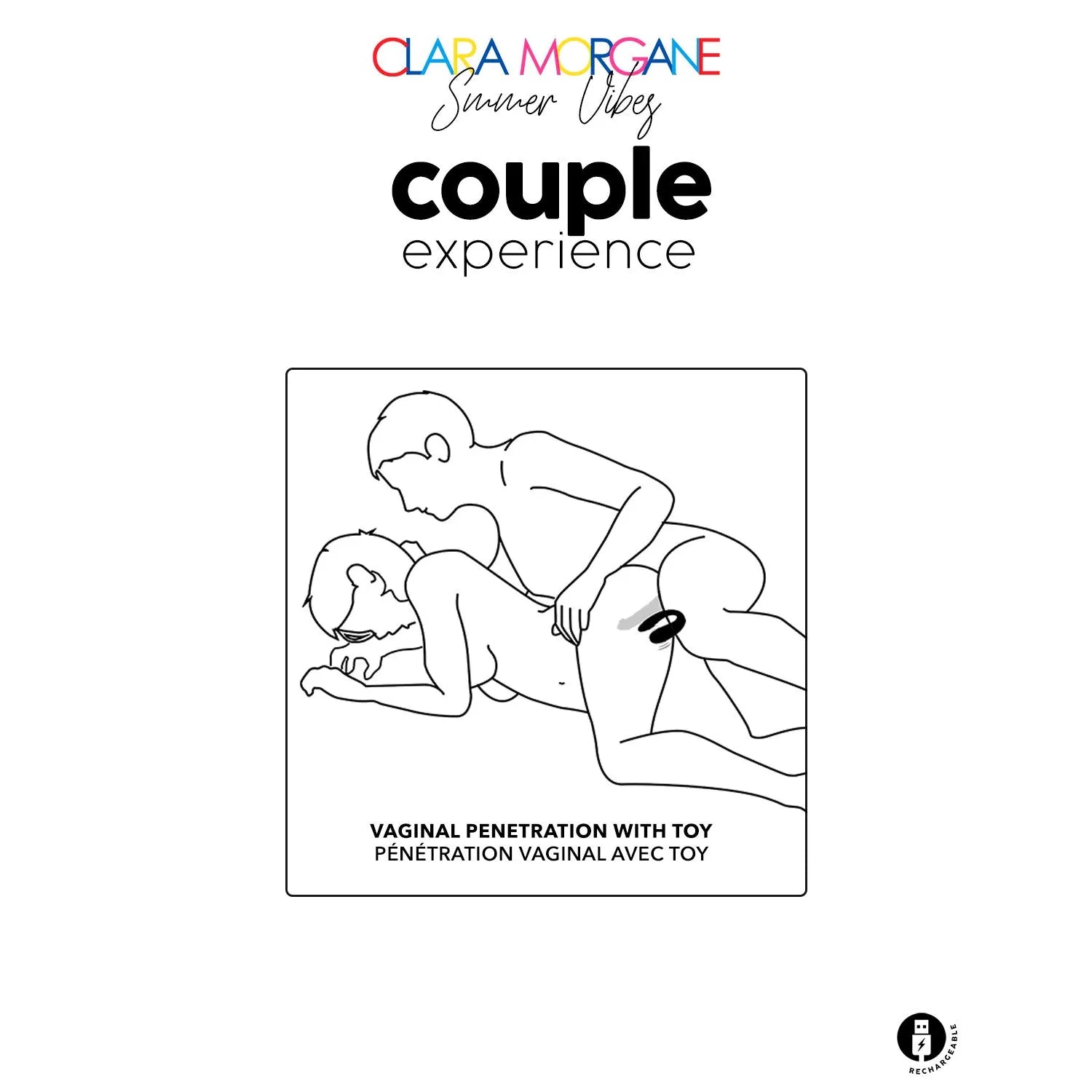 Vibromasseur noir pour couple, design ergonomique, idéal pour des moments intimes estivaux.