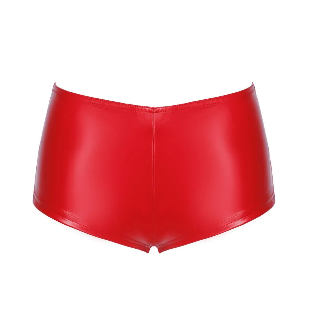 Culotte taille haute Power Wetlook élastique vintage moderne séduction femme