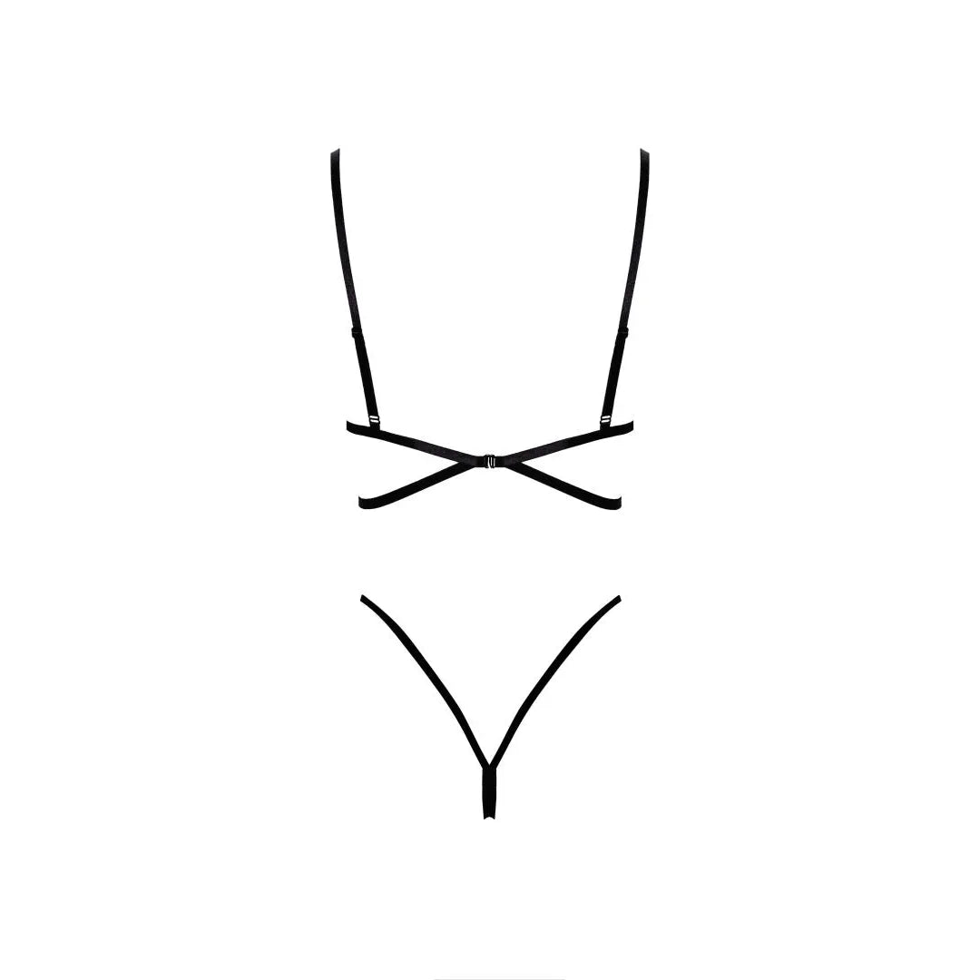 Ensemble lingerie dentelle noire French Kiss soutien-gorge culotte femme sexy