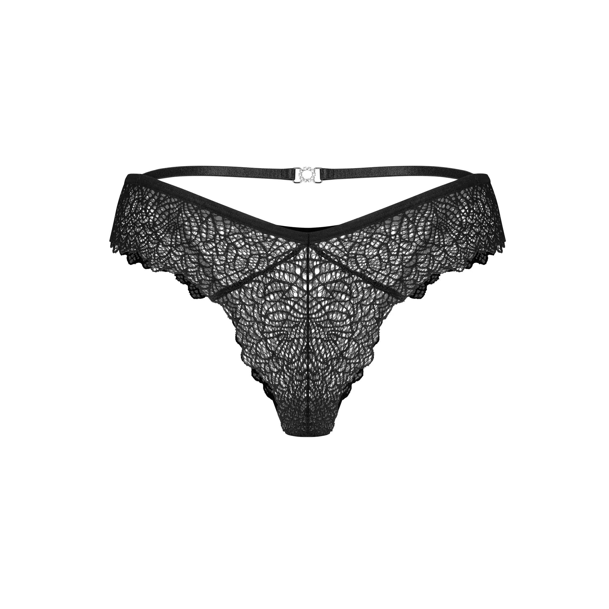 culotte brésilienne dentelle noire ajustement parfait élégance raffinée