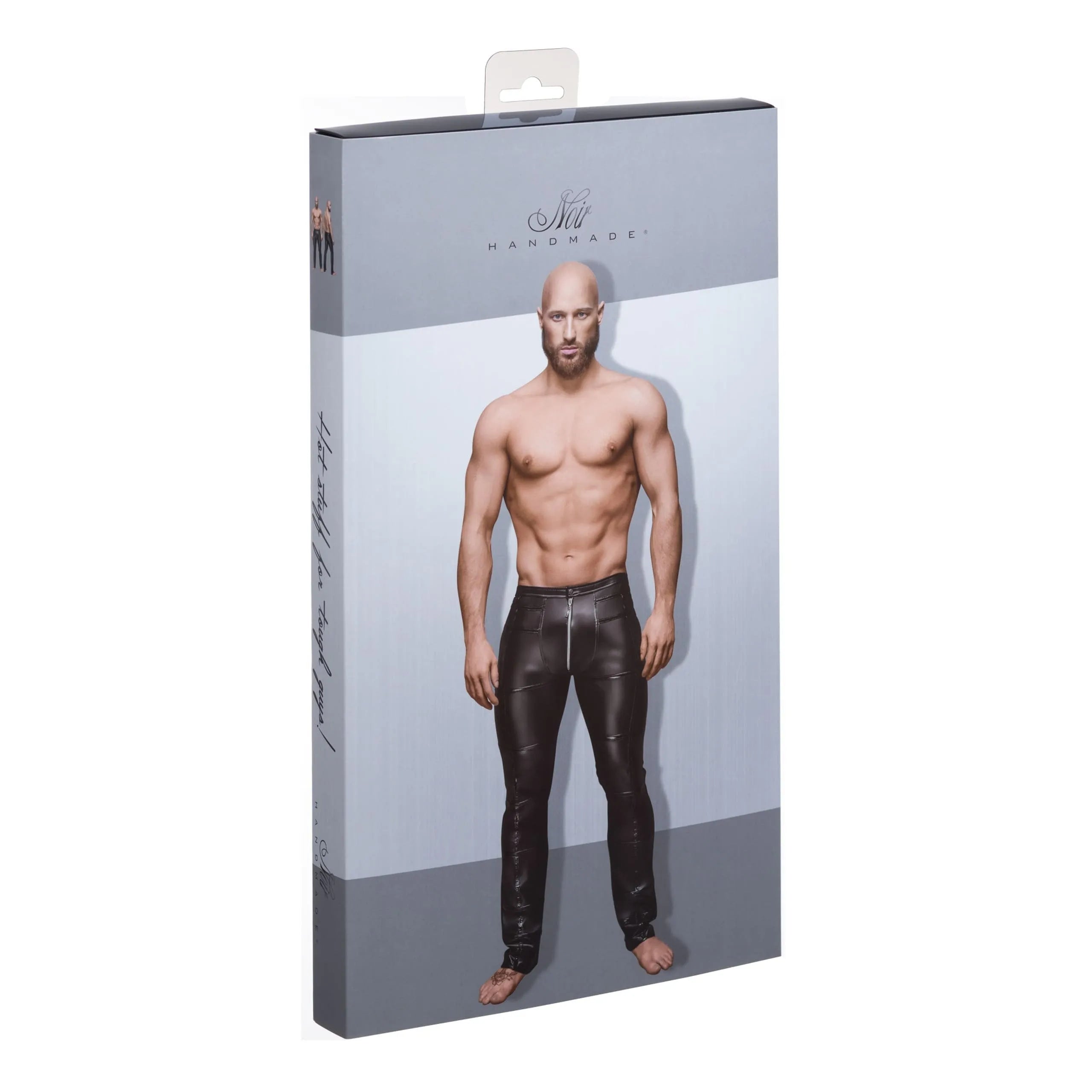 H021 Pantalon long pour homme avec app. PVC
