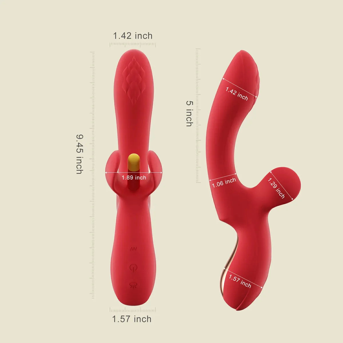 Vibromasseur clitoridien Bluetooth silicone tapotement rapide ergonomique étanche point A