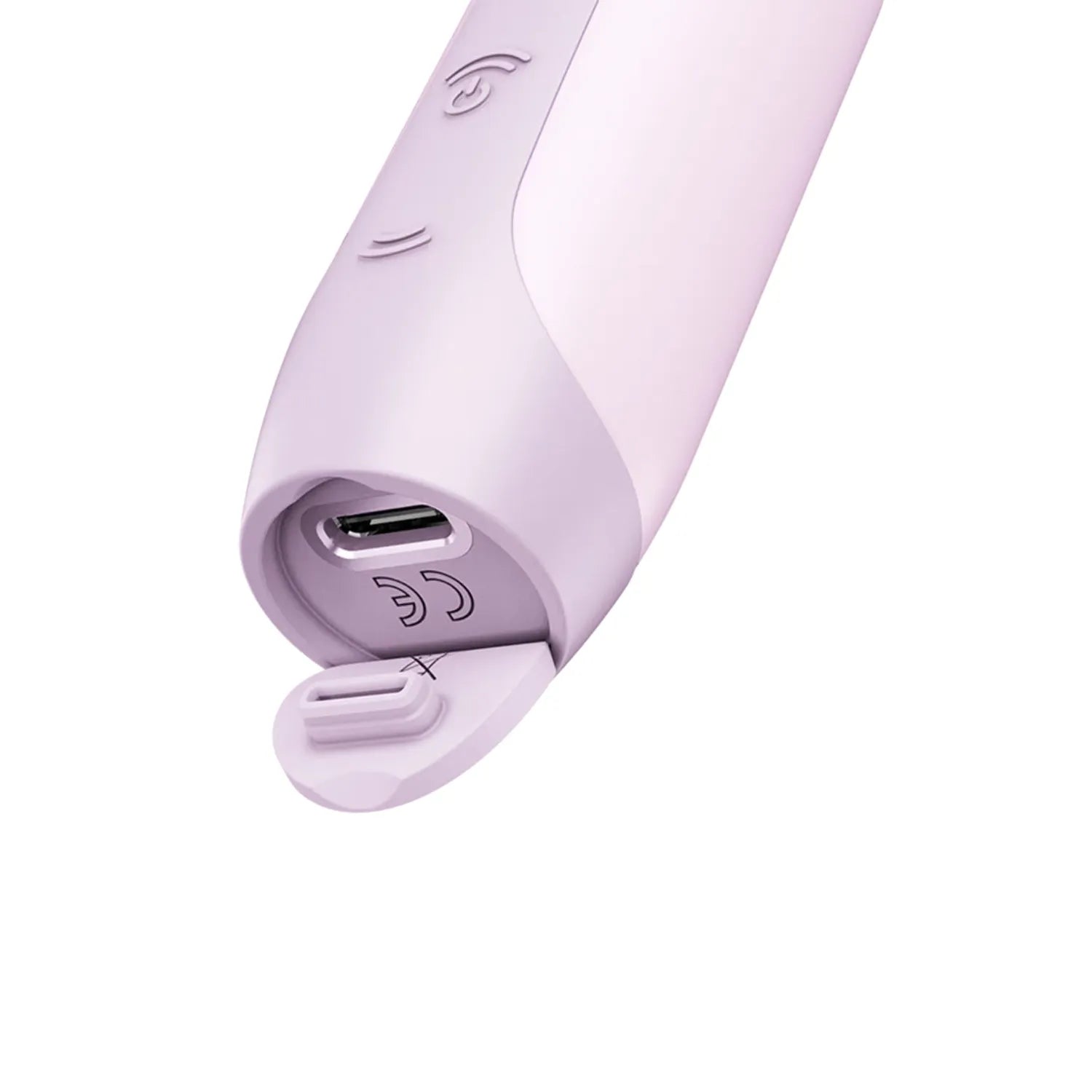 Stimulateur clitoridien Secret Kiss discret, compact, silencieux, intensité réglable, étanche, rechargeable USB-C, silicone doux pour la peau, design rouge à lèvres