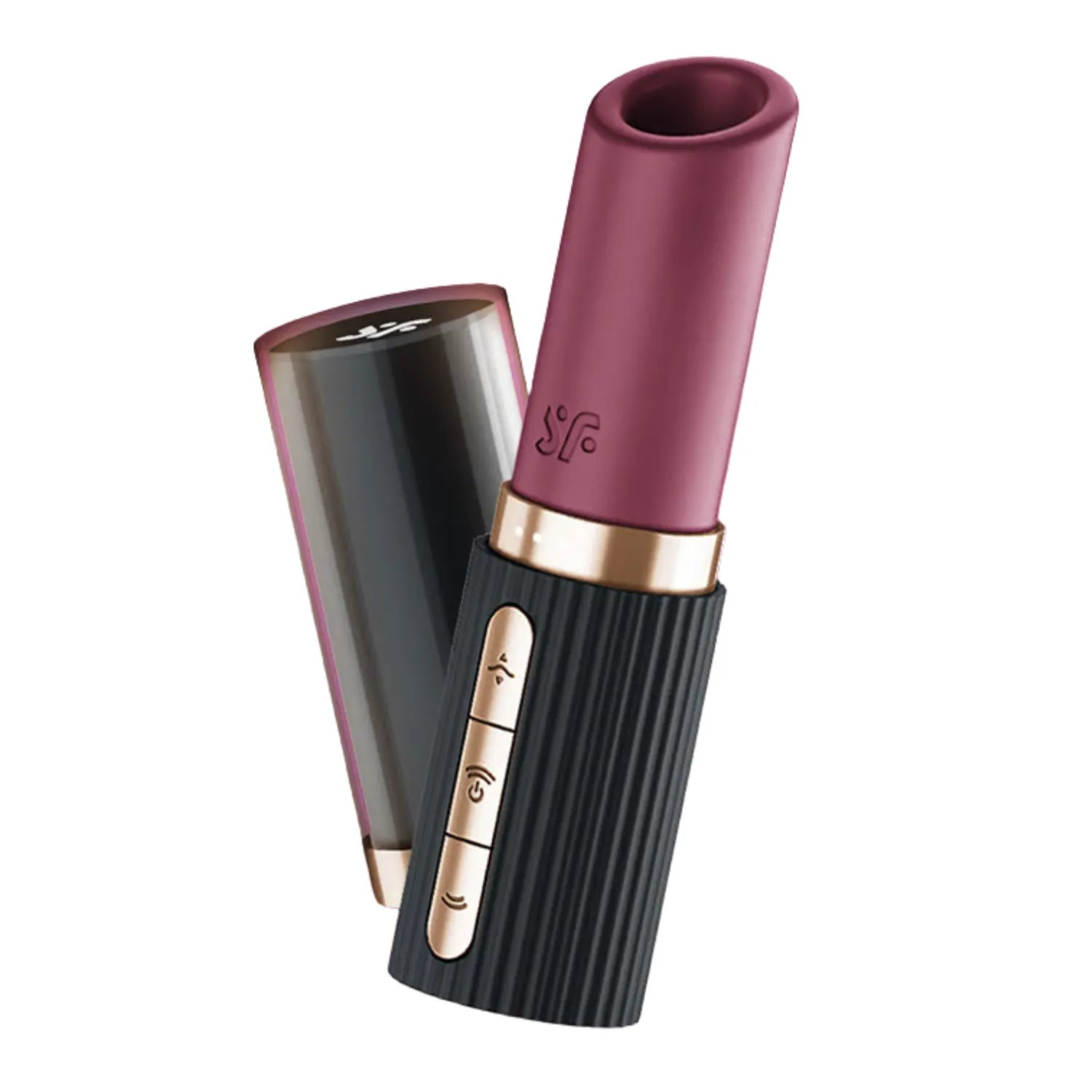 Stimulateur Clitoridien Pro 2 Kiss Discret et Portable, Silicone Doux, Étanche, Rechargeable USB-C, 30 Combinations de Stimulation, Ultra Silencieux