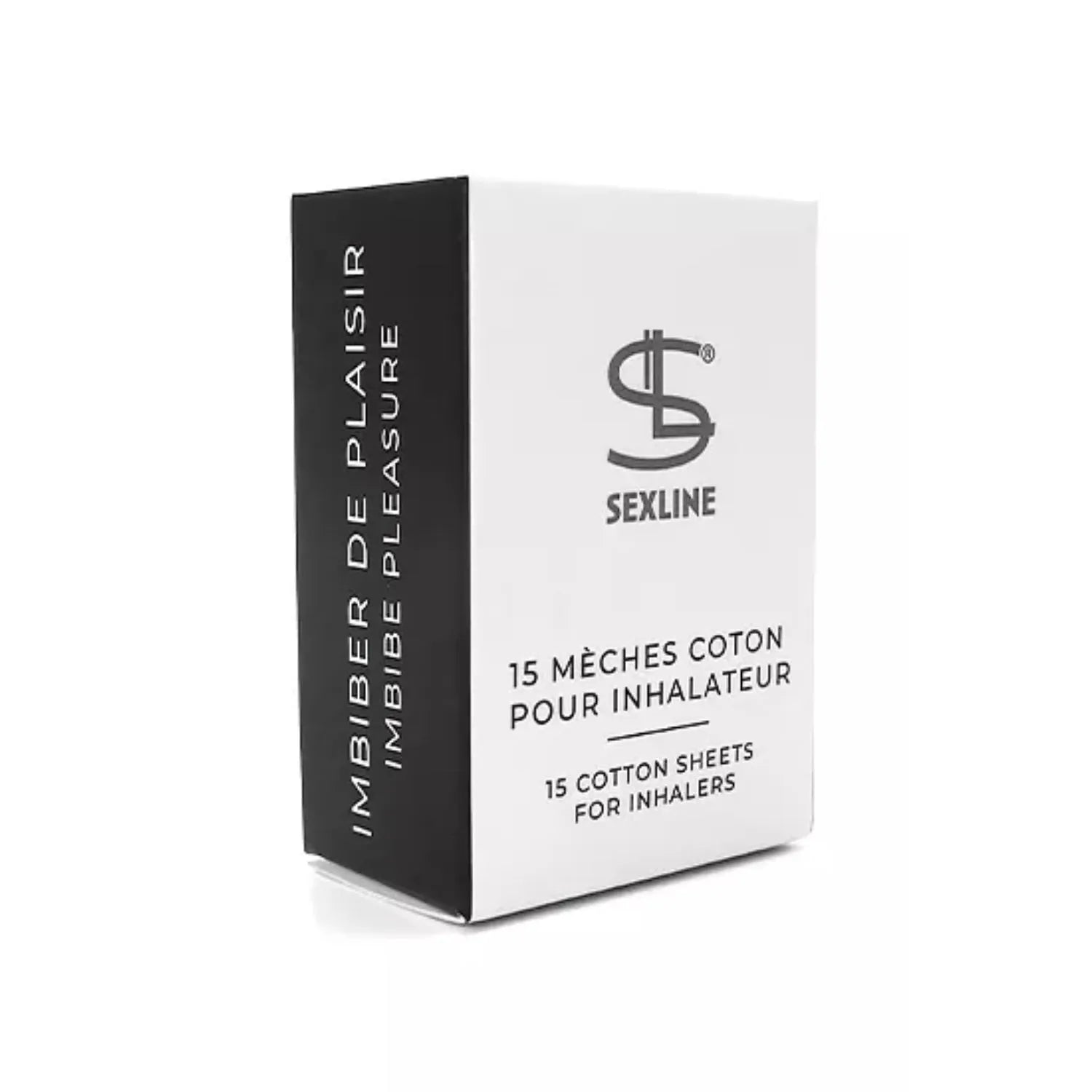 Pack Recharge Hygiénique de 15 Mèches Coton Pur pour Inhalateur Stimulant Euphorisant Sexline Compatible