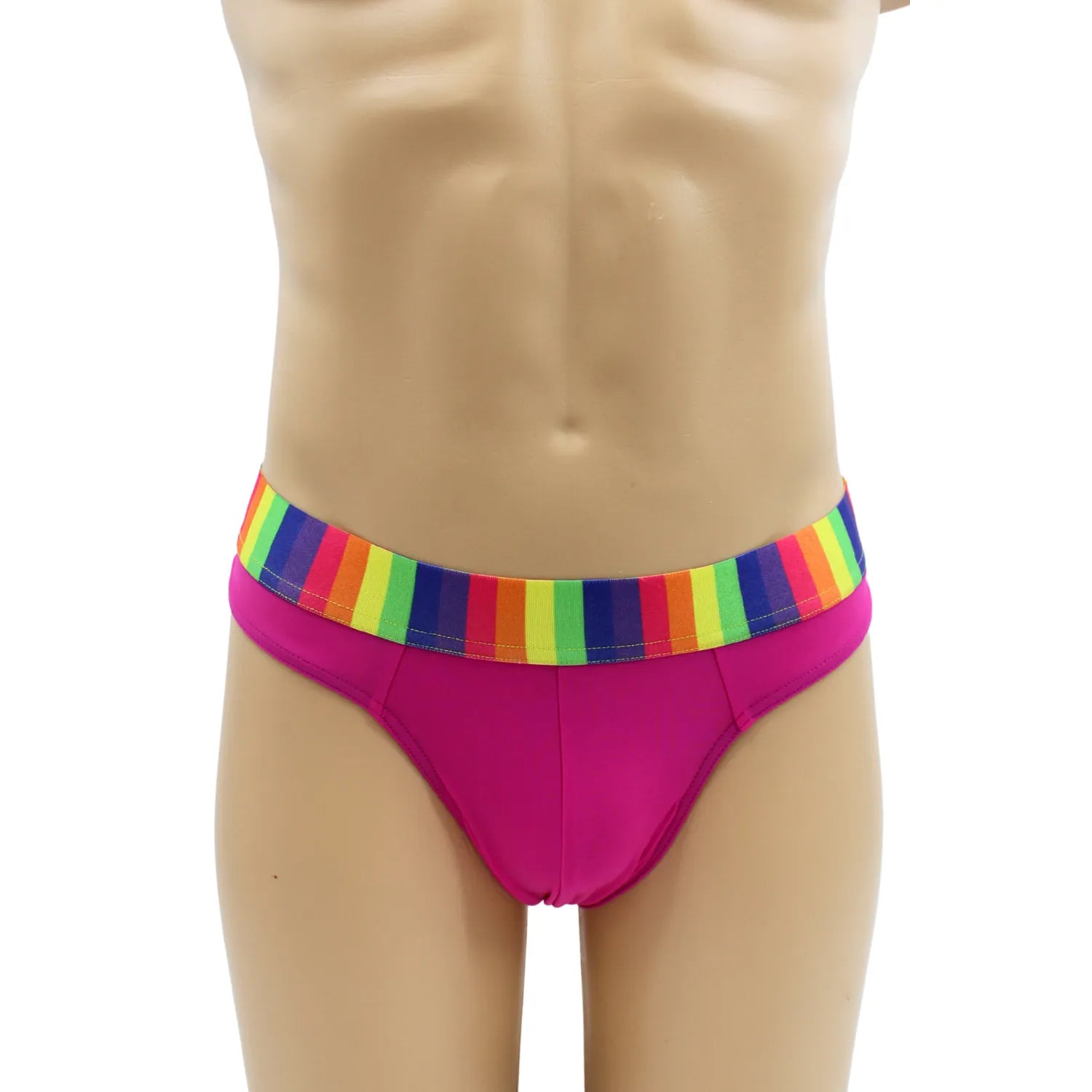String Rose Homme Confortable Style Affirmé Ceinture Arc-en-ciel Lookme Design Minimaliste Sous-vêtements Stylés Originaux Polyamide Élasthanne