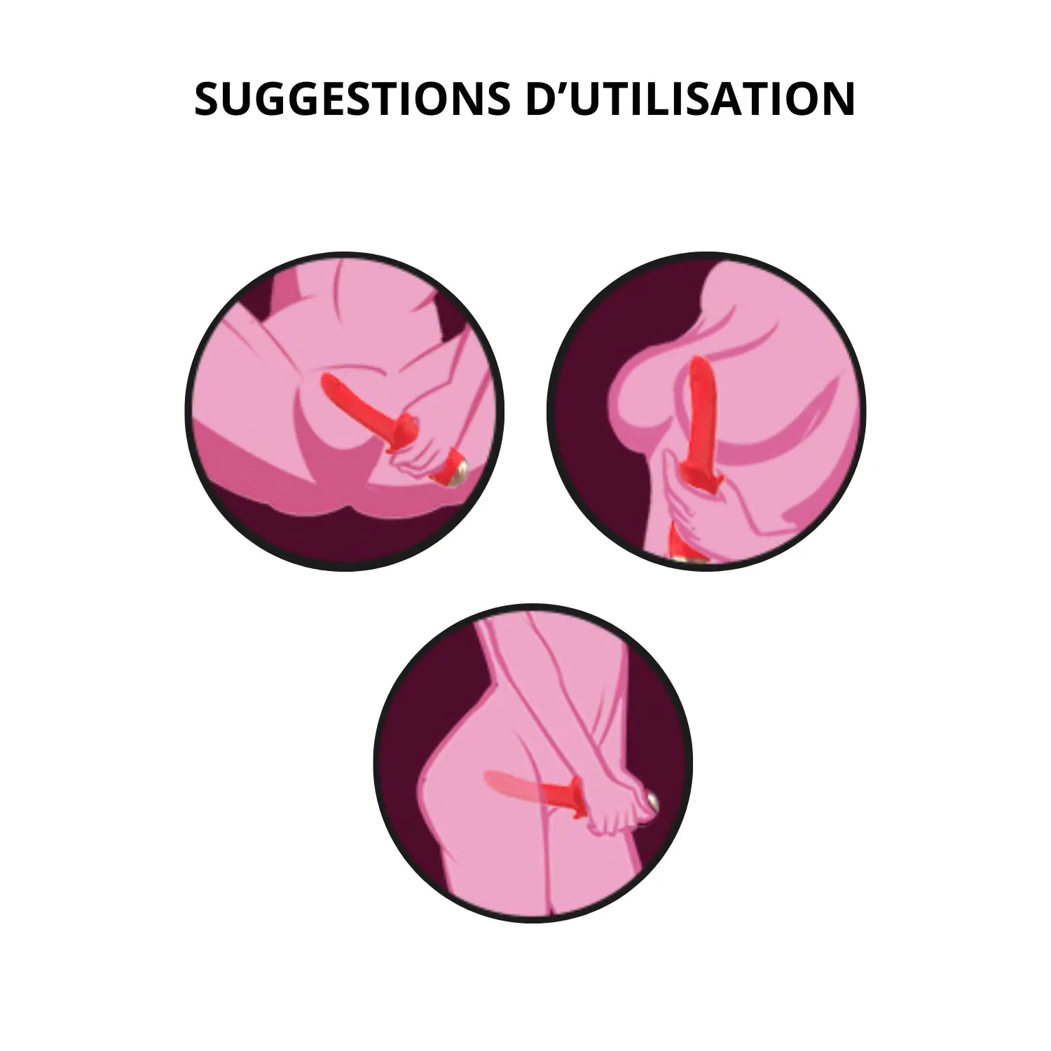 Vibromasseur Kiss Silicone Médical 9 Modes Vibration Rechargeable USB Waterproof Usage 60 Minutes Taille Compacte 210mmx28mm Idéal Débutantes Expertes