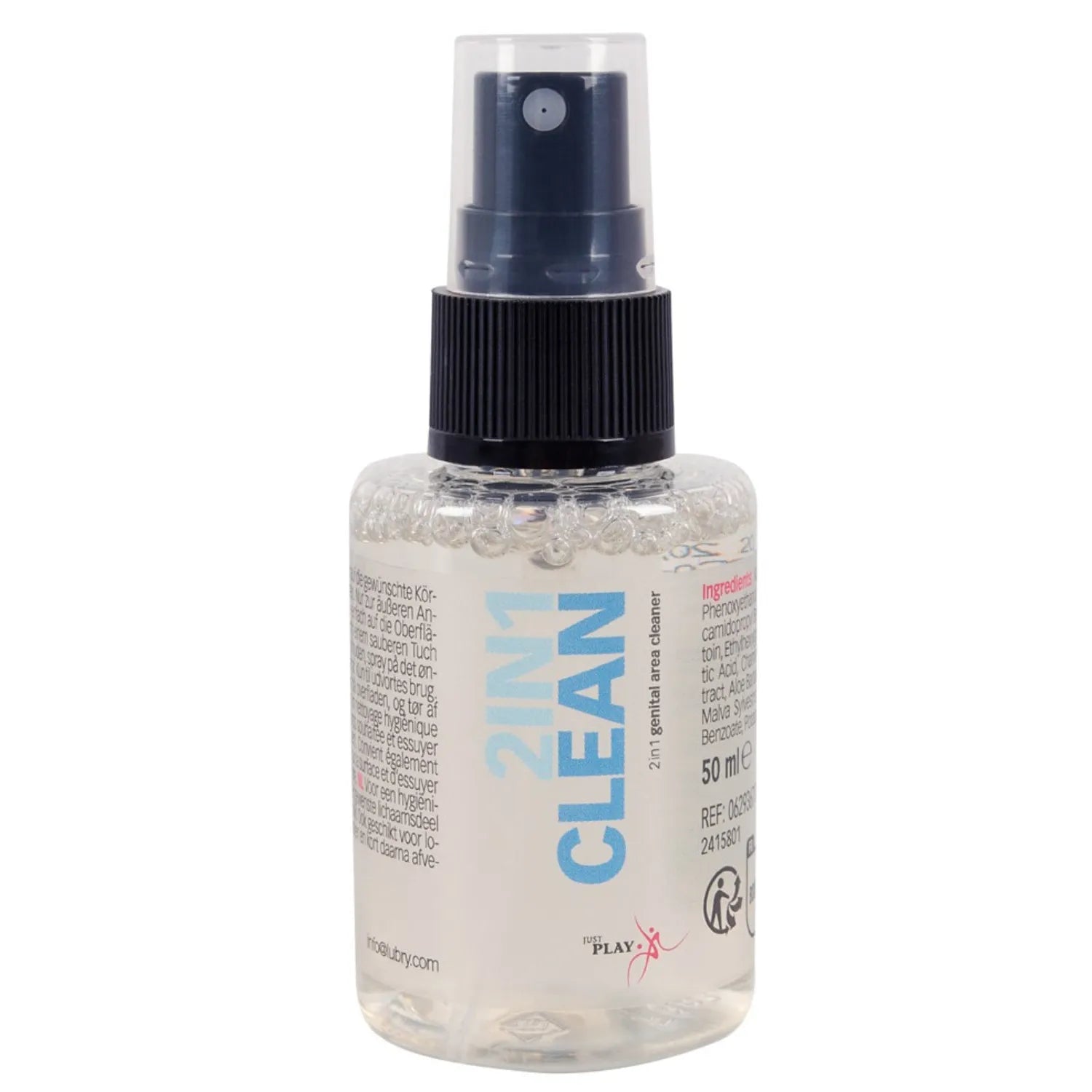 Spray nettoyant intime et jouets 2in1 vegan sans alcool 50ml hygiène douce et économique pour femmes accessoires intimes