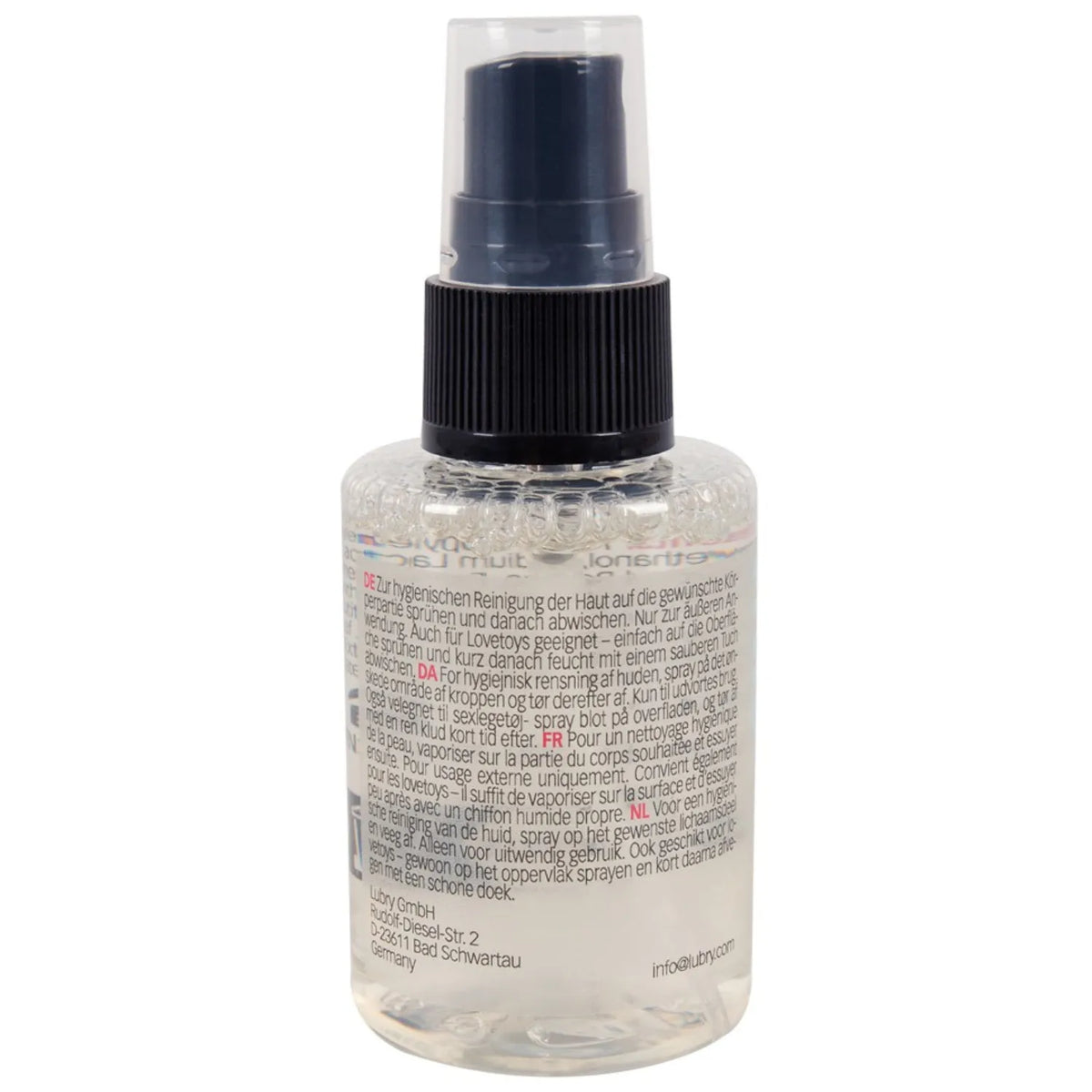 Spray nettoyant intime et jouets 2in1 vegan sans alcool 50ml hygiène douce et économique pour femmes accessoires intimes