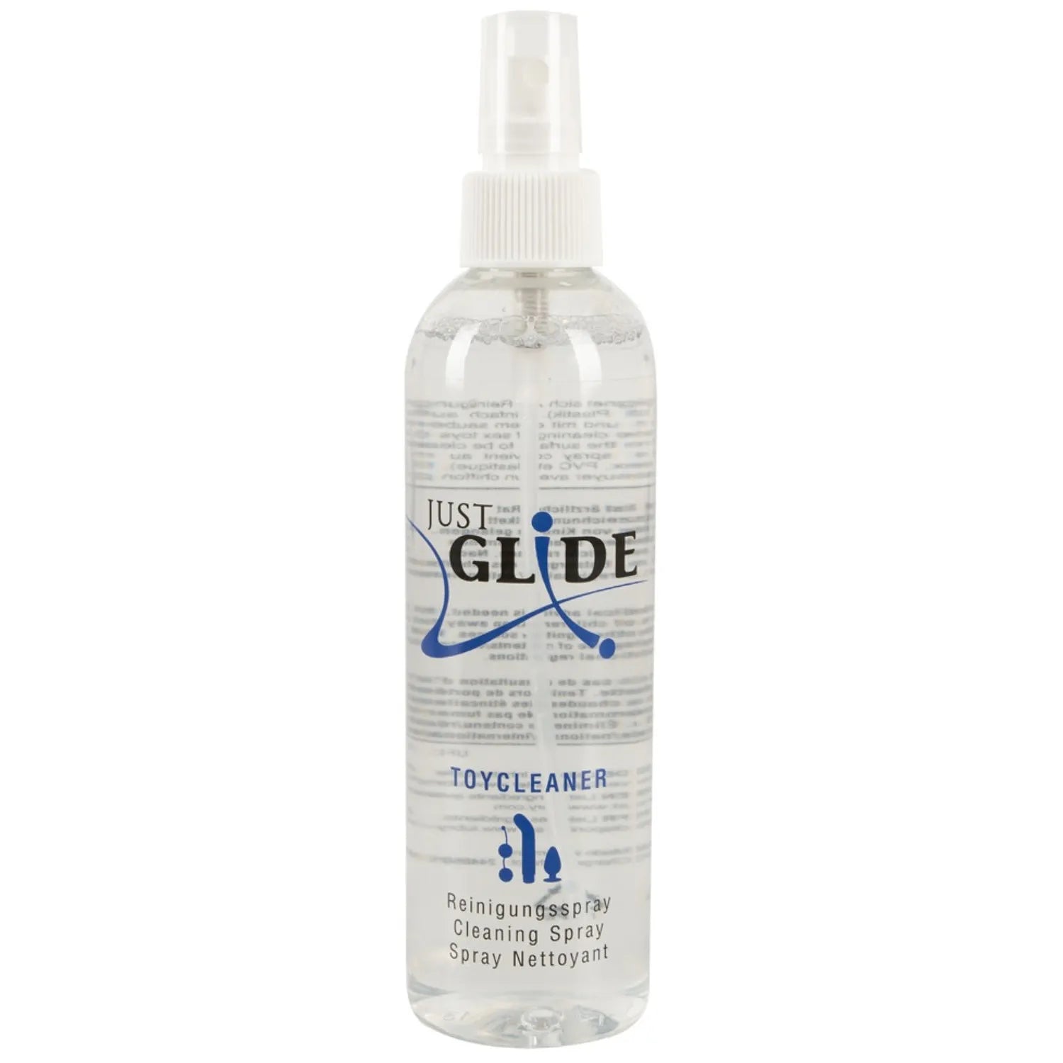 Spray Nettoyant pour Sextoys Just Glide Toy Cleaner 250ml Hygiène Profonde Douce et Économique