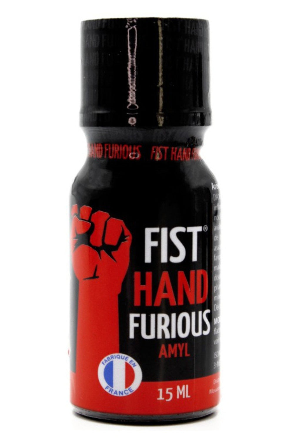 Stimulant euphorisant arôme Amyl Fist Hand Furious 15 ml