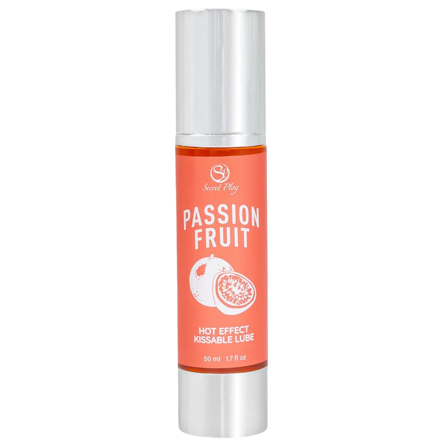 2 en 1 Lubrifiant et huile de massage fruit de la passion chauffant