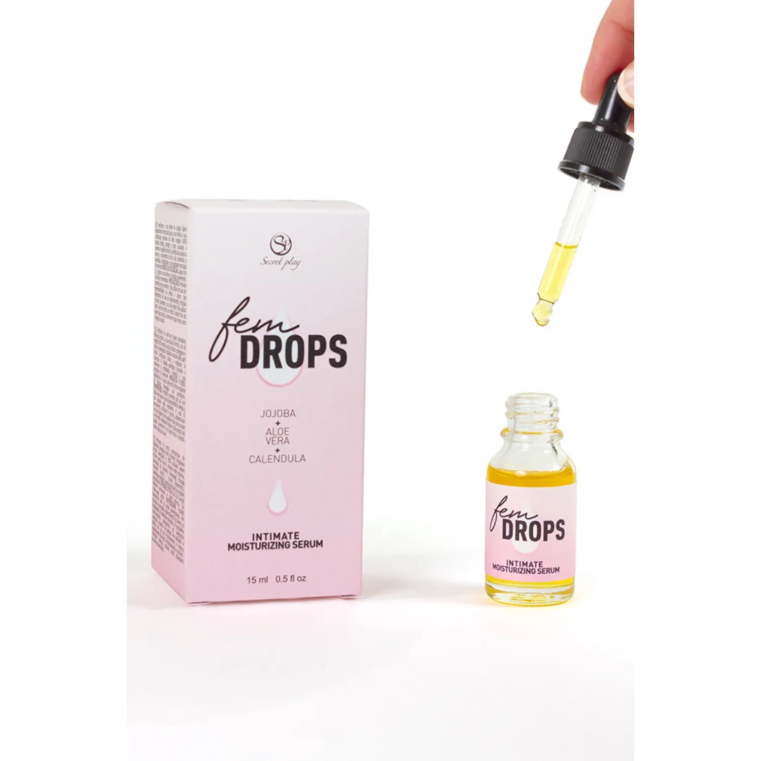 Sérum intime hydratant peau sensible huiles végétales naturelles femmes