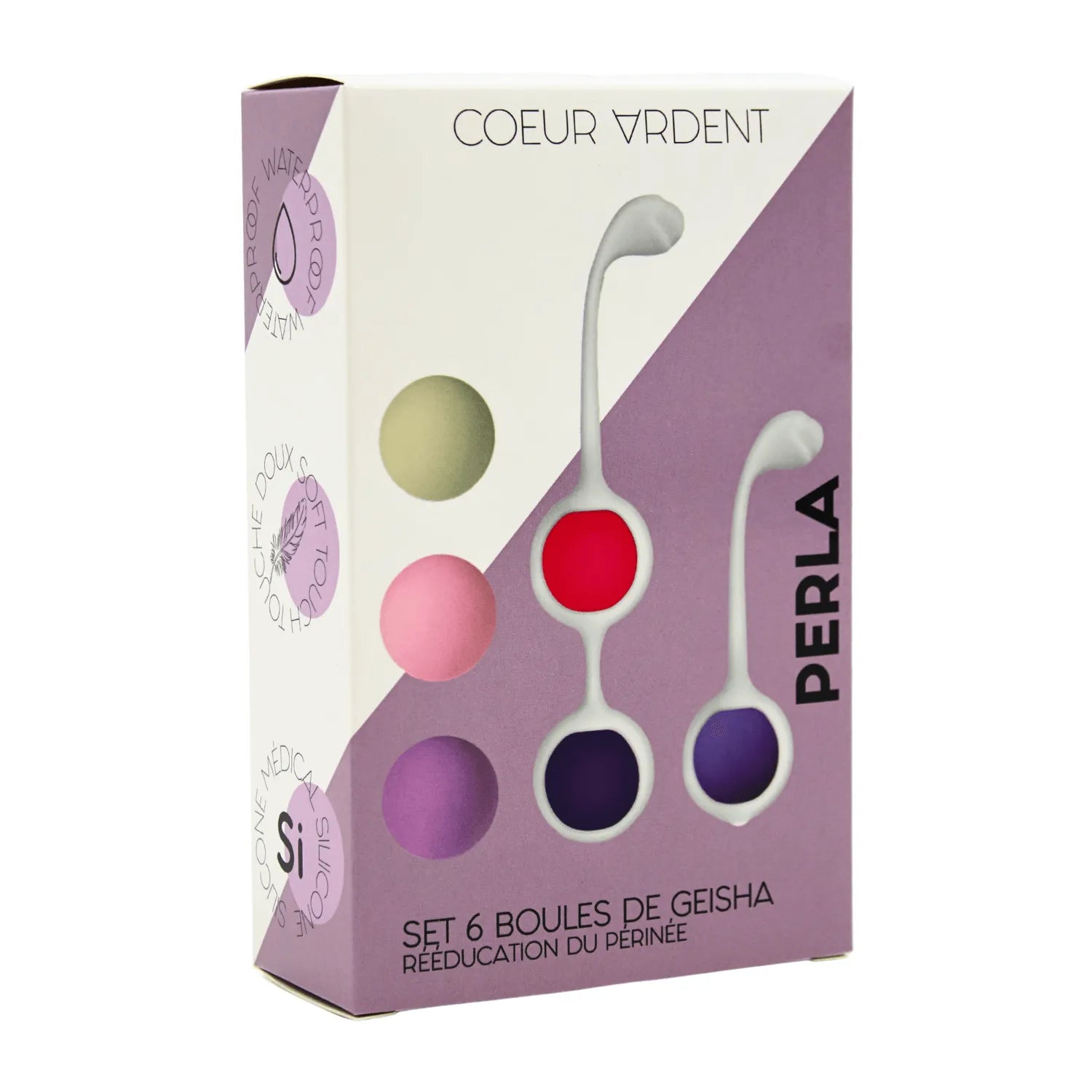 PERLA – Set de 6 Boules de Geisha Progressives