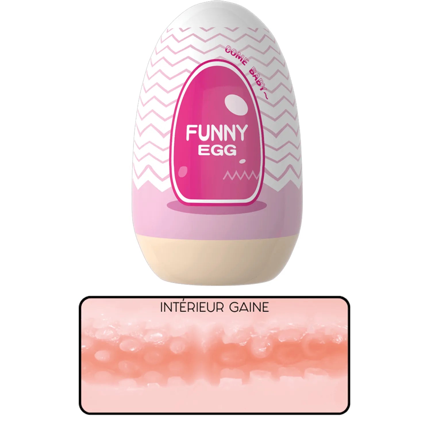 Masturbateur Masculin Réutilisable TPE Réaliste Vagin Lèvres Épaisses Intime Adulte