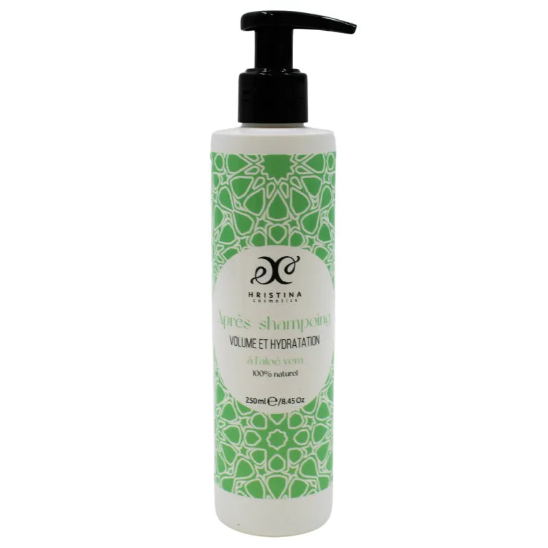 Après-shampoing volume et hydratation enrichi à l'aloe vera 100% naturel 250ml