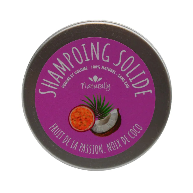 Shampoing solide 100% naturel ortie houblon pousse volume cheveux éclat