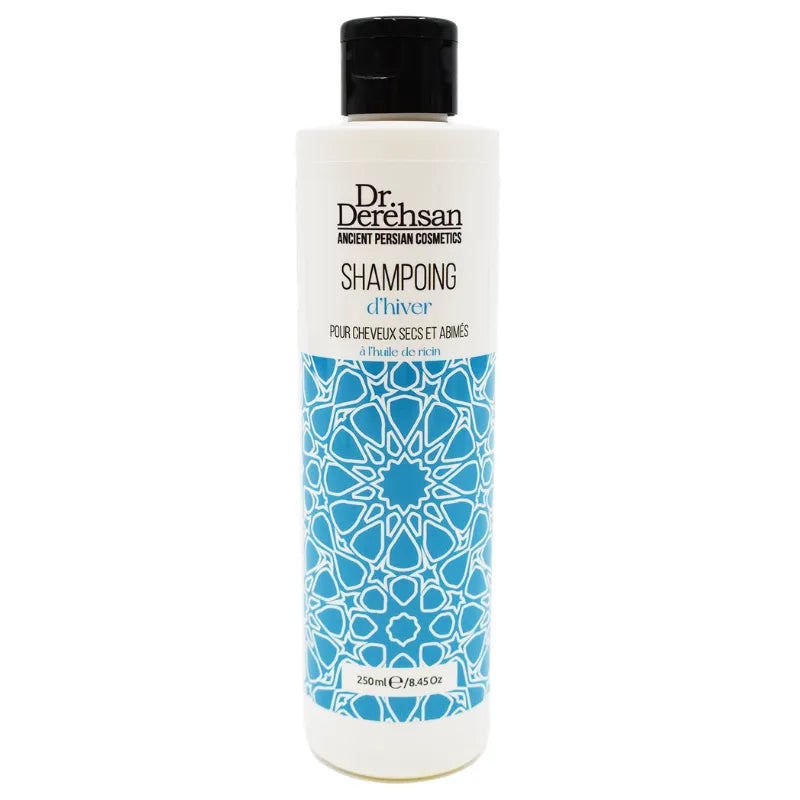 Shampoing soin hiver huiles jojoba ricin avocat cheveux secs abîmés