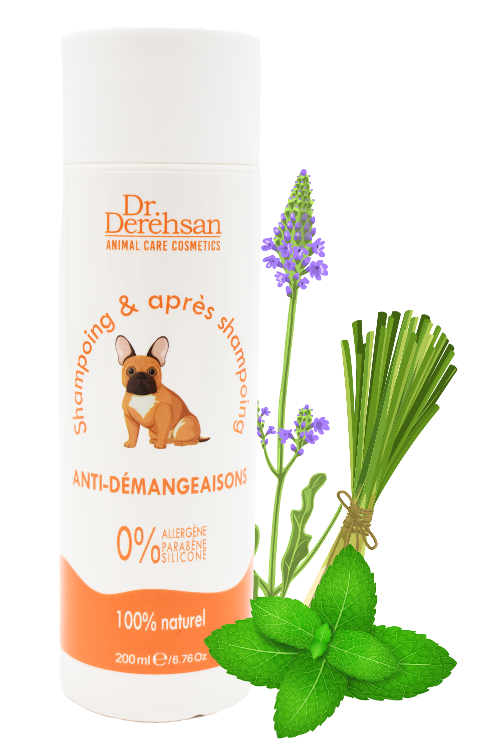 Shampoing pour chien - ANTI-DÉMANGEAISONS 200ml