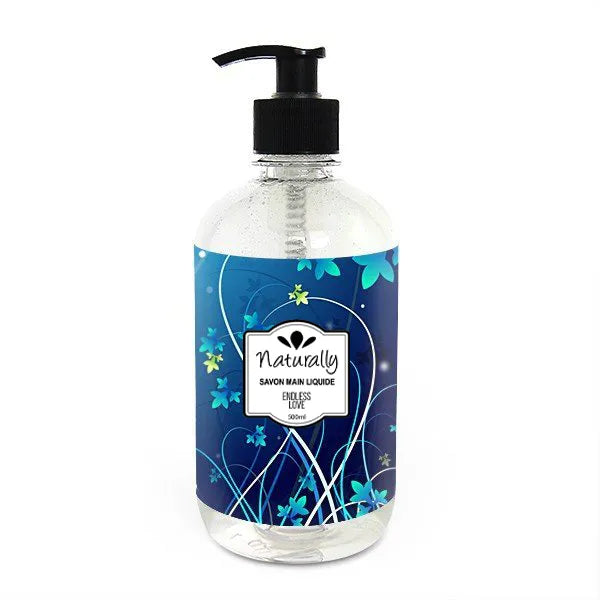 Savon main liquide naturel hydratant odeur violettes huile avocat 500ml