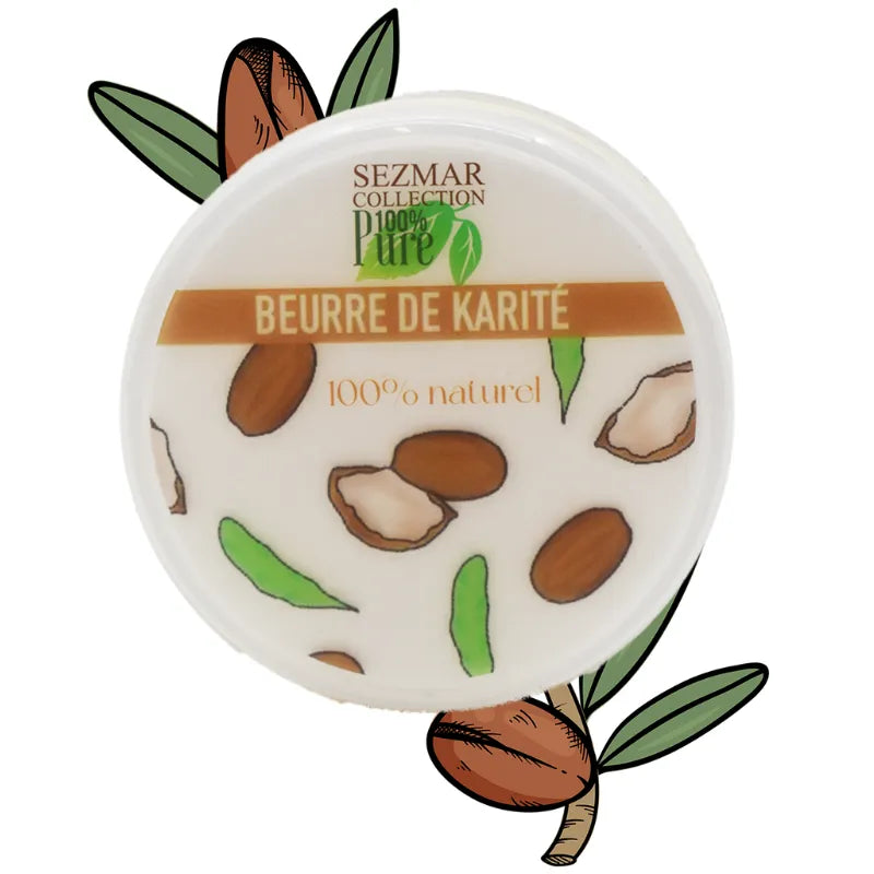 Pur beurre karité naturel hydratant peaux sèches sensibles cheveux abîmés 250ml