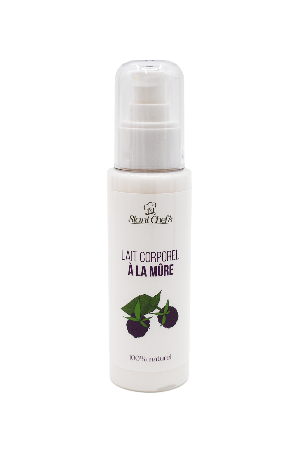 Lait corps hydratant à la mûre - 100ml 100% naturel