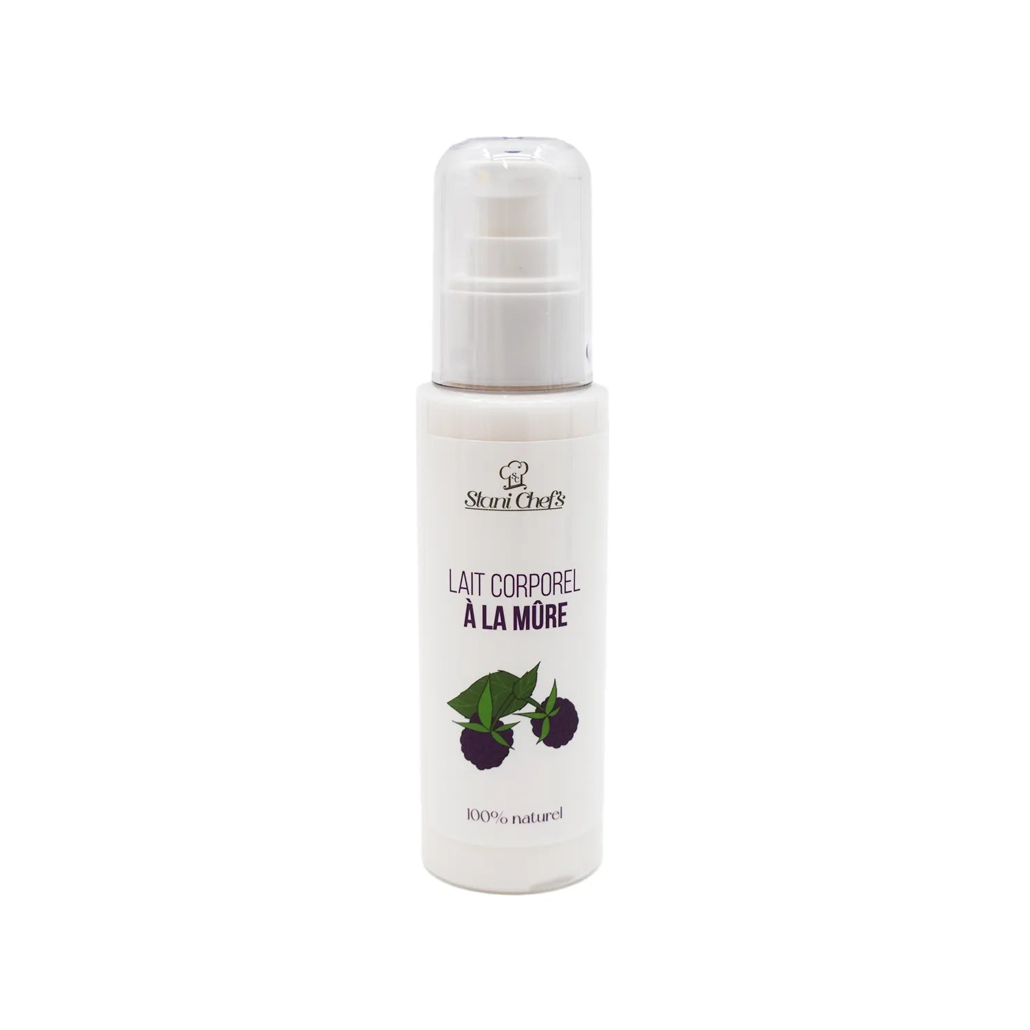 Lait corps hydratant mûre peaux sèches antioxydant naturel 100ml