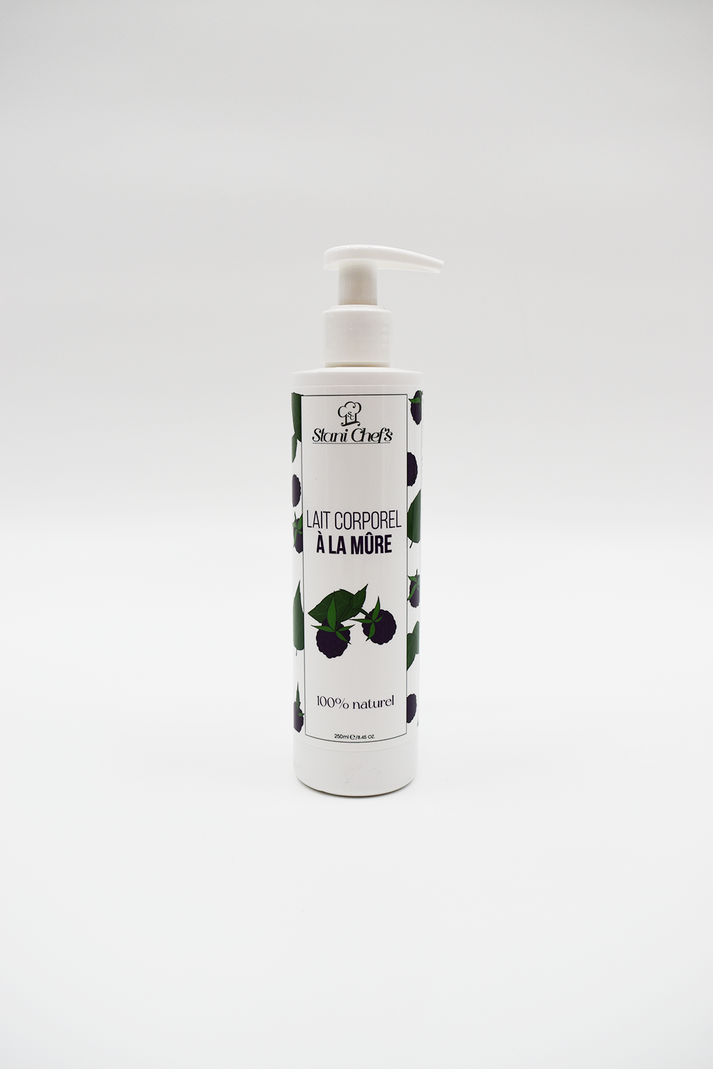 Lait corps hydratant à la mûre - 250ml 100% naturel