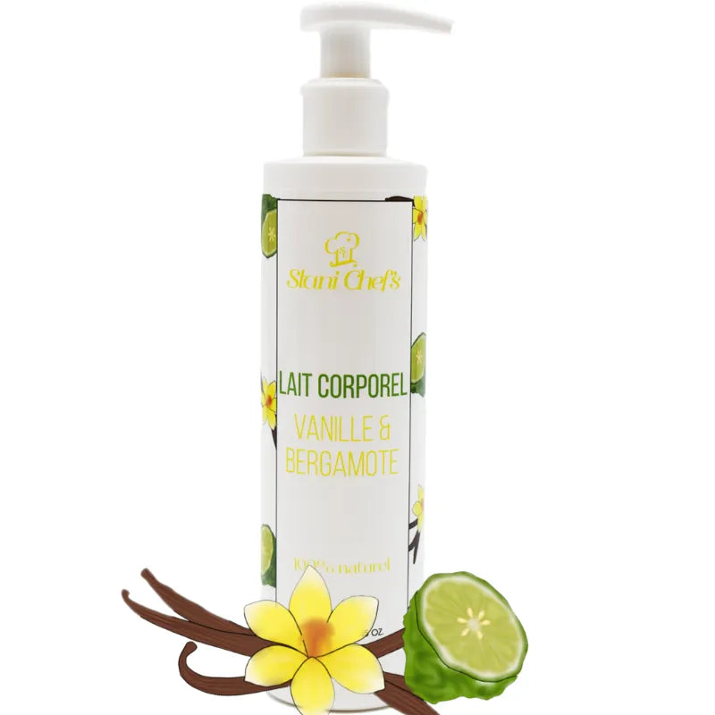 Lait corporel nourrissant beurre de karité huile de jojoba peau souple 250ml