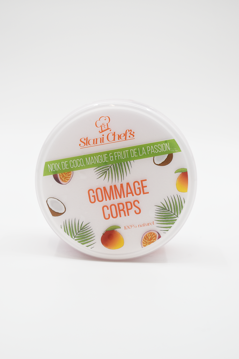 Gommage corps à la noix de coco, mangue fruit de la passion - 250ml 100% naturel