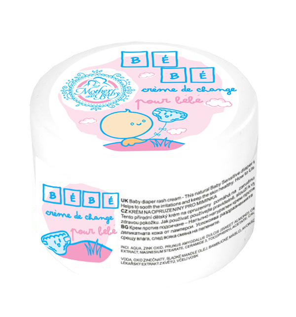 Crème pour érythème fessier 100ml 100% naturelle