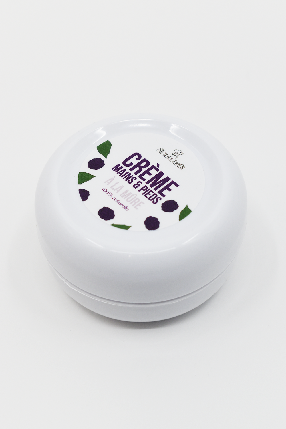 Crème mains et pieds à la mûre - 50 ml 100% naturelle - Format voyage