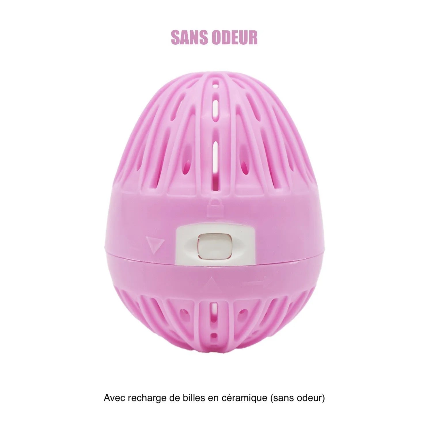 Boule de lavage machine à laver rose recharge - Sans odeur