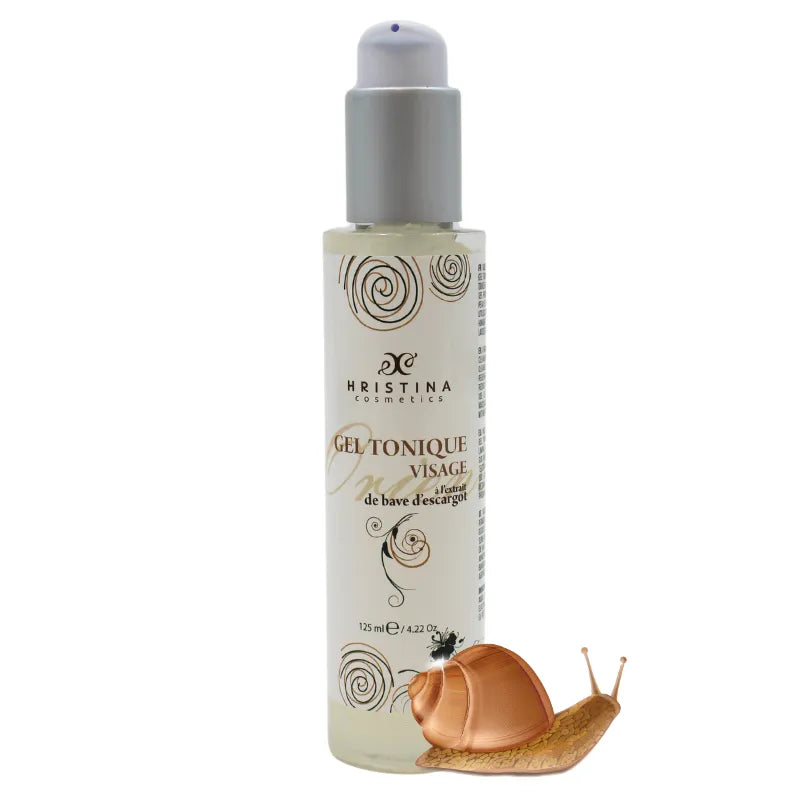Gel tonique visage bave escargot naturel peau mature raffermissante anti-âge 125ml