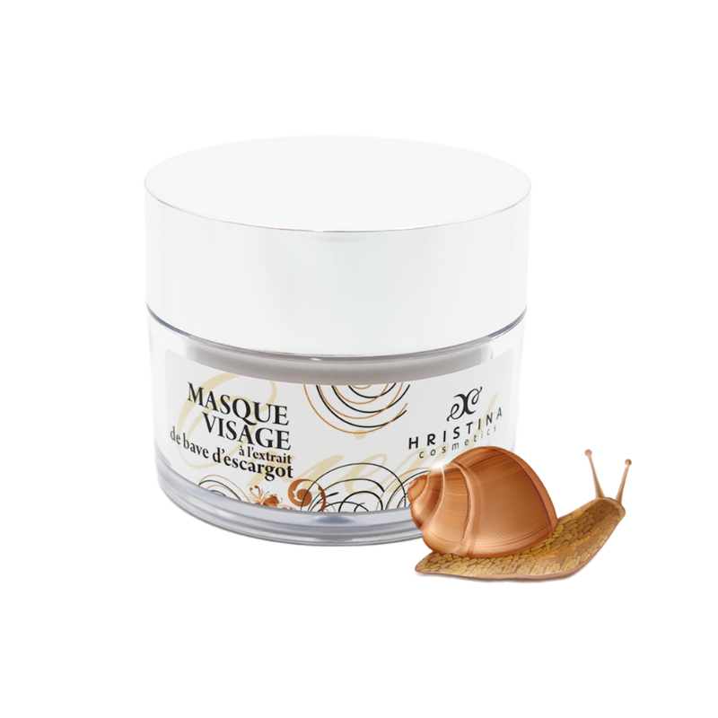 Masque visage hydratant à base de bave d'escargot 100ml