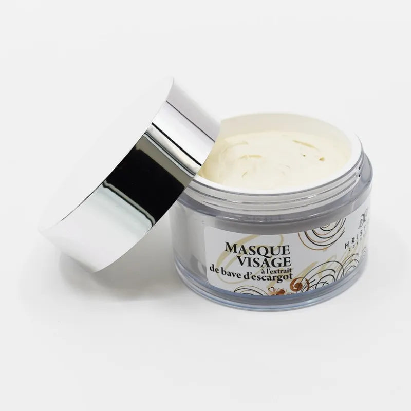 Masque visage nourrissant bave d'escargot collagène élasticité peau 100ml