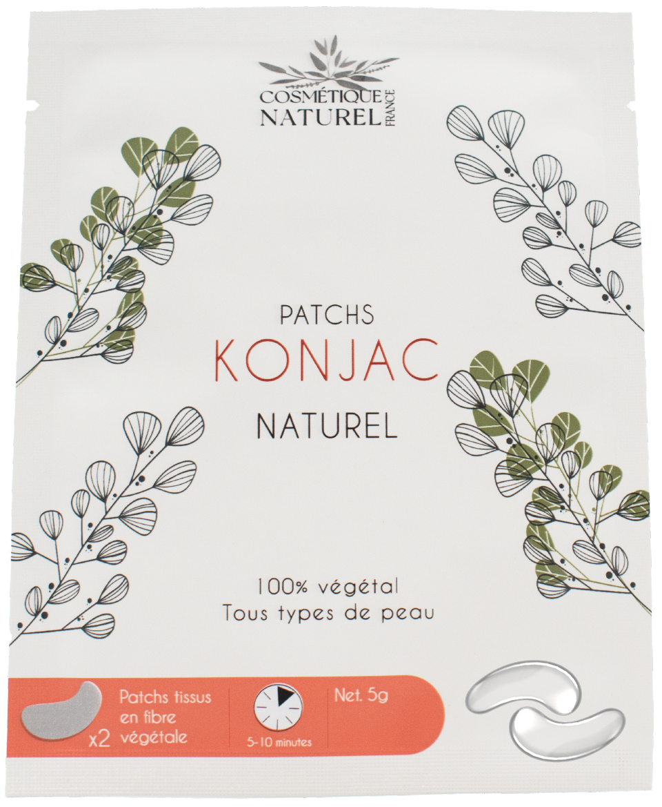 Patchs contours des yeux au Konjac - Citron