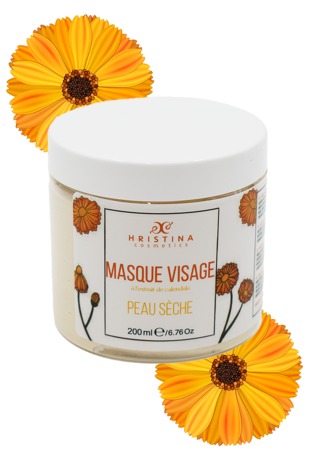 Masque visage - Peau sèche 200ml