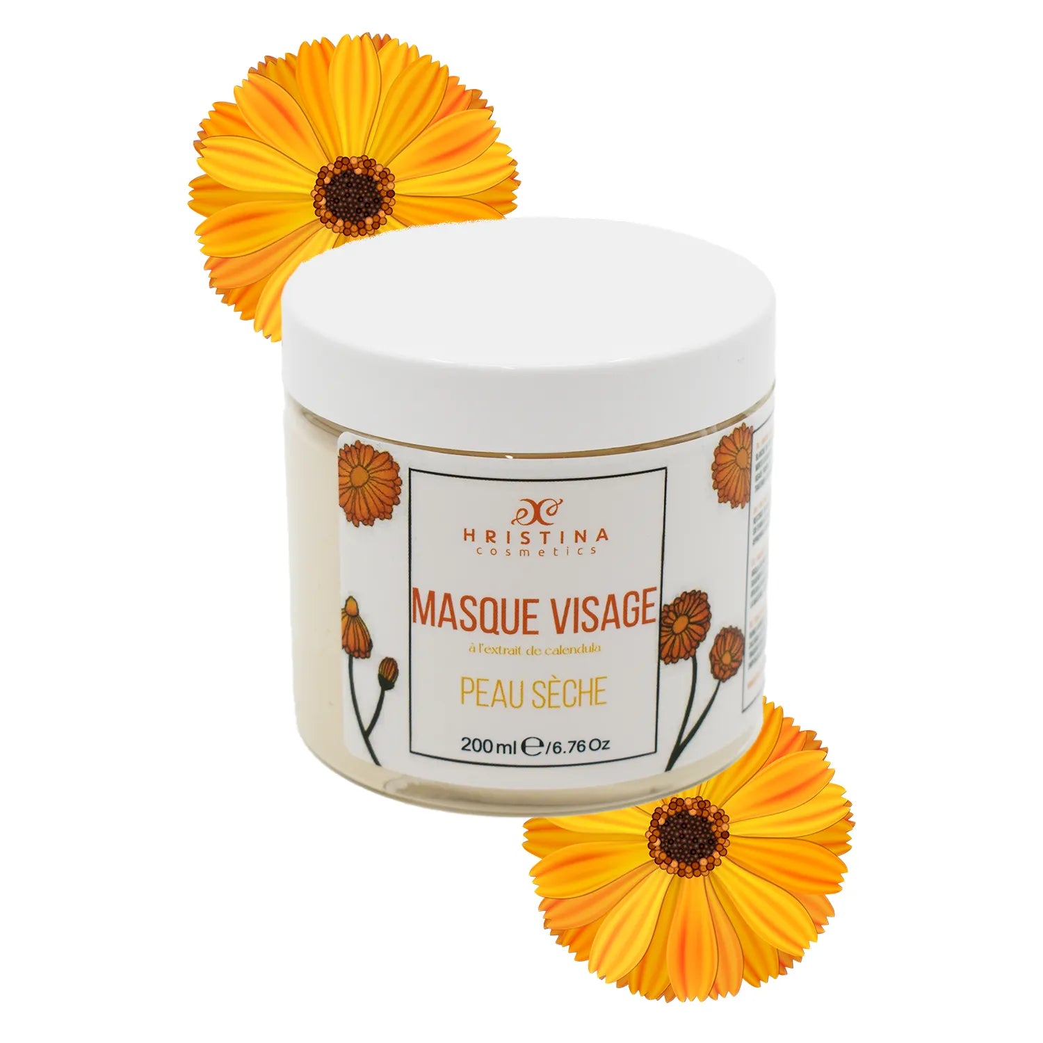 Masque visage - Peau sèche 200ml