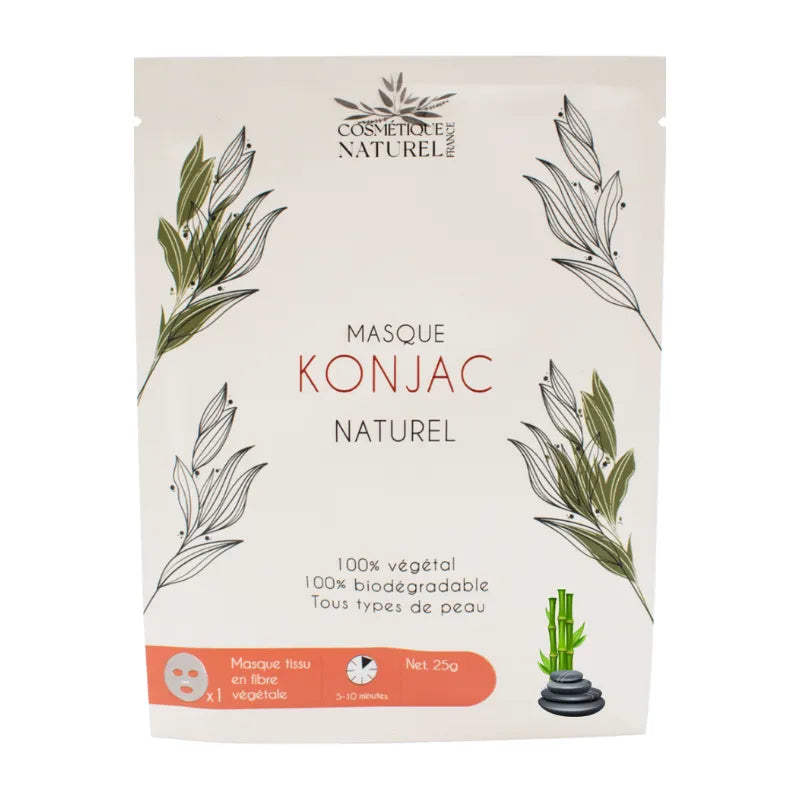 Masque Konjac - Charbon de bambou