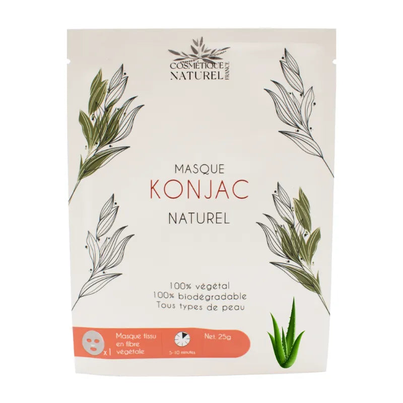 Masque konjac - Aloé vera