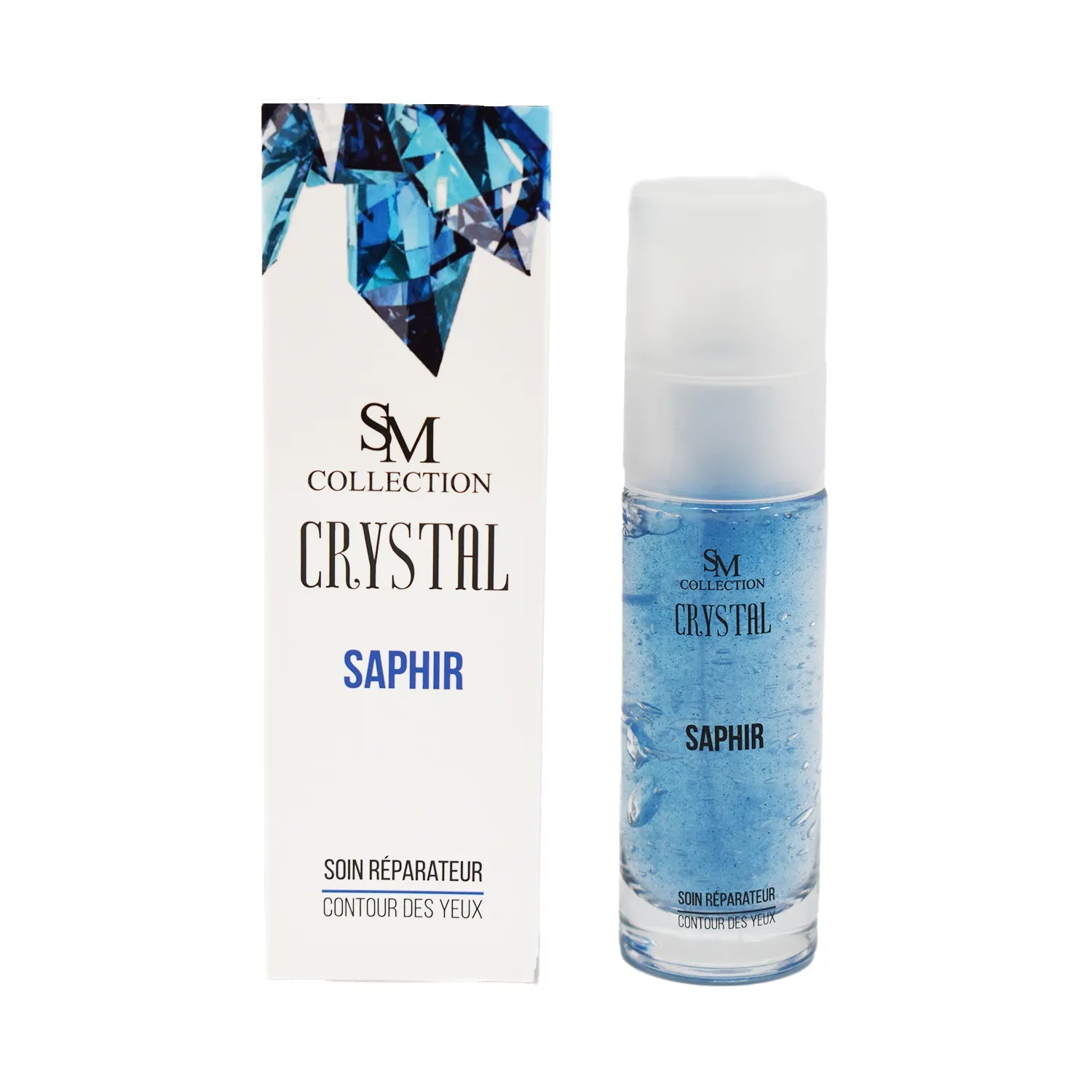 crème réparatrice contour yeux naturelle poudre saphir Madagascar peau mature