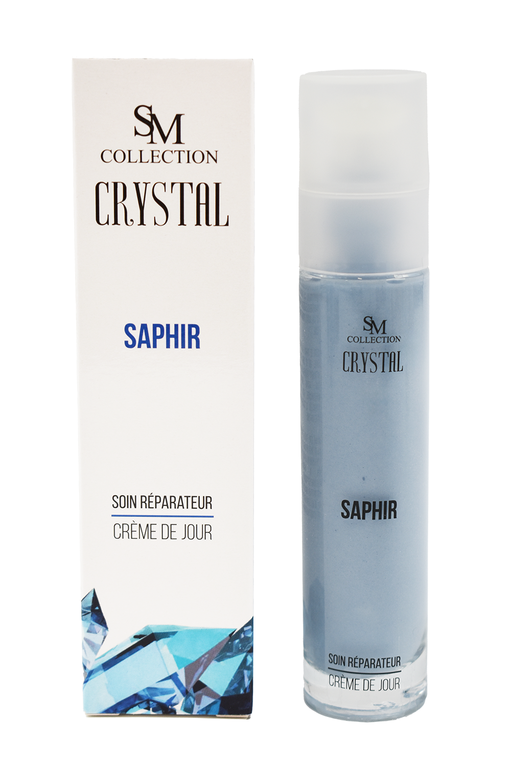 Crème de jour à la poudre de saphir 50ml 100% naturelle