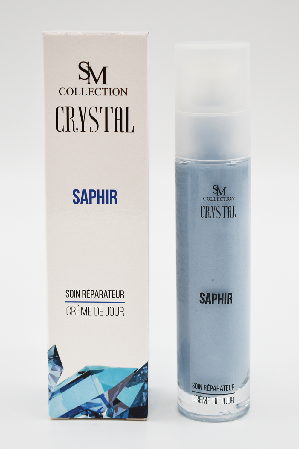 Crème de jour à la poudre de saphir 50ml 100% naturelle